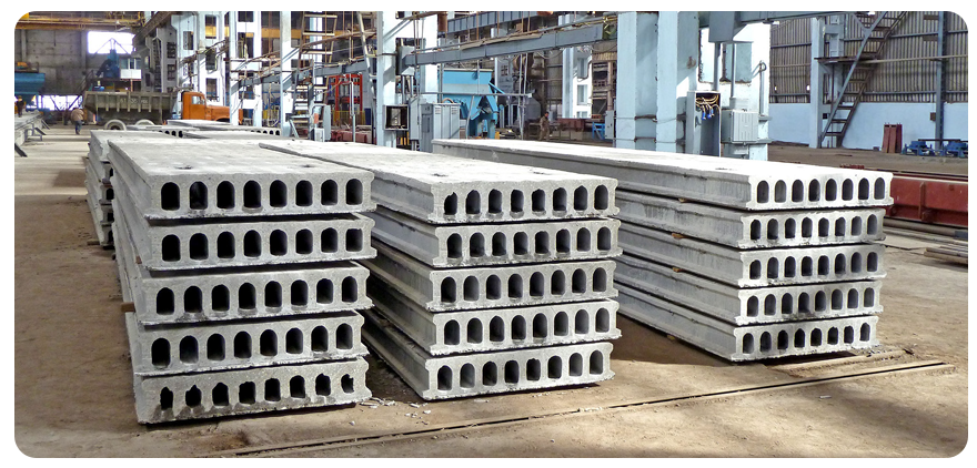 Hollow-core slabs
